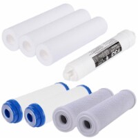 5 Stage Reverse Osmosis System Replacement Filter Set RO Cartridges (8 pcs)