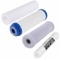 1 set 4 pcs RO Replacement Filters fit for 5 stage Reverse Osmosis System