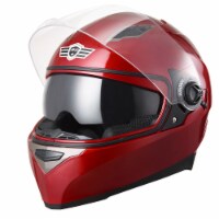 AHR RUN-F1 DOT Motorcycle Full Face Helmet Dual Visors Sun Shield ABS Street Bike Touring