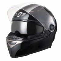 AHR RUN-F1 DOT Motorcycle Full Face Helmet Dual Visors Sun Shield ABS Air Vent Motorbike