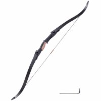 Yescom 54 28Lbs Recurve Bow Archery Traditional Takedown Right Left Hand Hunting Game