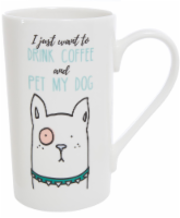 Formation Brands Dog Latte Mug - White Perspective: Main