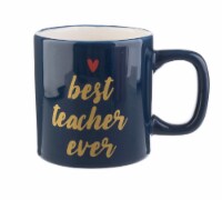 Pacific Market International Best Teacher Ever Ceramic Mug Perspective: Main