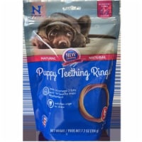 N-bone 67570124 Dog Puppy Ring Blueberry BBQ, Pack of 6