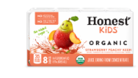 Honest Kids® Organic Strawberry Peachy Keen Juice