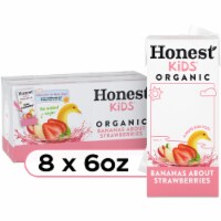 Honest Kids® Organic Bananas About Strawberries Juice Boxes Perspective: Main