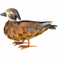 Regal Art & Gift 15 In. H. Metal Female Wood Duck Lawn Ornament 12595