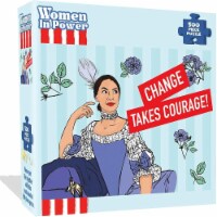 Alexandria Ocasio-Cortez AOC Puzzle 500pcs Women in Power Illustration Design All Ages Mighty