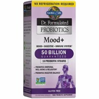 Garden of Life Dr.Formulated Probiotics Mood+ Acidophilus Probiotic Supplement 60 Veggie Caps
