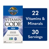 Garden of Life® Vitamin Code® Men's Whole Food Multivitamin Vegetarian Capsules Perspective: Main