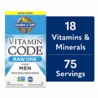 Garden Of Life® Vitamin Code® Raw One™ Multivitamin with Probiotics Enzymes & Wholefoods Capsules Perspective: Main