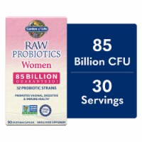 Garden of Life Raw Probiotics Women, Vaginal, Digestive & Immune Health, Enzymes, Capsules Perspective: Main