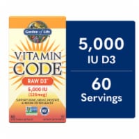 Garden of Life® Vitamin Code® Raw D3™ 5000 IU Capsules Perspective: Main