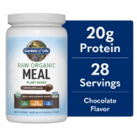 Garden of Life Raw Organic Meal Replacement All-in-One Shake 20g Vegan Protein Chocolate Powder Perspective: Main