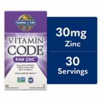 Garden of Life Vitamin Code® Raw Zinc™ High Potency Nutrition Capsules 30mg Perspective: Main