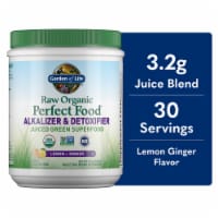 Garden of Life® Raw Organic Perfect Food® Alkalizer & Detoxifier Dietary Lemon & Ginger Supplement Perspective: Main