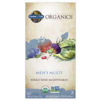 Garden of Life® Organics Men's Multi Whole Food Vegan Multivitamin Tablets Perspective: Main
