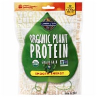 Garden of Life Organic Plant Protein Gluten Free Smooth Energy Powder Perspective: Main