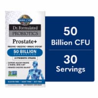 Garden of Life Dr. Formulated Prostate+ Probiotics, Cranberry, Vitamin D, Capsules, 50 Billion CFU Perspective: Main