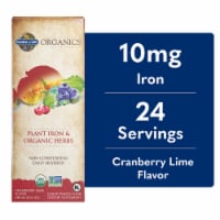 Garden of Life® Organics Plant Iron & Organic Herbs Liquid Supplement Perspective: Main