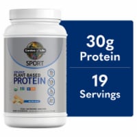 Garden of Life SPORT Organic Plant Based Protein to Help Build Muscle 30g Protein Powder Perspective: Main