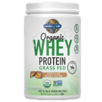 Garden of Life Chocolate Peanut Butter Whey Protein Powder Perspective: Main