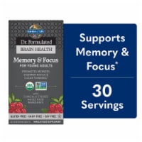 Garden of Life Dr. Formulated Memory & Focus for Young Adults Tablets Perspective: Main
