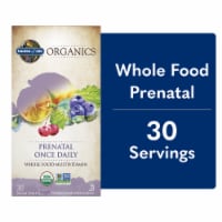 Garden of Life Organics Prenatal Multivitamin, Women's One a Day for Energy, Vegan Tablets Perspective: Main