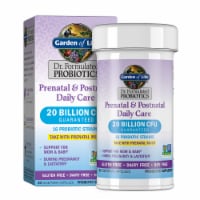 Garden of Life Dr. Formulated Prenatal & Postnatal Daily Care Probiotics for Mom & Baby, Capsules Perspective: Main
