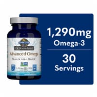 Garden of Life® Dr. Formulated Advanced Omega Brain & Heart Health Lemon Flavor Softgels Perspective: Main
