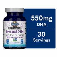 Garden of Life® Dr. Formulated Prenatal DHA plus DPA & D3 Strawberry Softgels Perspective: Main