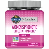 Garden of Life® Dr. Formulated Women's Probiotic Cranberry Digestive and Immune Gummies
