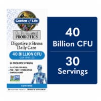 Garden of Life Dr. Formulated Digestive & Stress Daily Care Probiotics + Ashwagandha, Capsules Perspective: Main