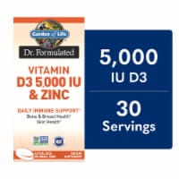 Garden of Life® Vitamin D3 & Zinc Daily Immune Support Small Tabs Perspective: Main