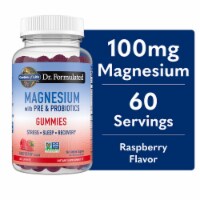 Garden of Life® Dr. Formulated Magnesium with Pre & Probiotics Raspberry Gummies Perspective: Main