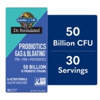 Garden of Life® Dr. Formulated Probiotics Gas & Bloating Pre + Pro + Postbiotics Capsules Perspective: Main