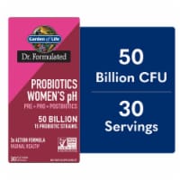 Garden of Life® Dr. Formulated Probiotics Women's pH Pre + Post + Postbiotic 50B Capsules Perspective: Main