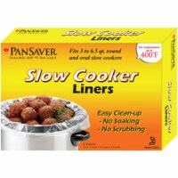 Pansaver 42645 Slow Cooker Liner for 3 to 6.5 qt Cookers - Case of 18