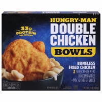 Hungry-Man® Double Boneless Fried Chicken Bowls With White Cheddar Mac & Cheese Frozen Meal
