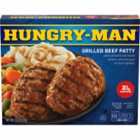 Hungry-Man Grilled Beef Patty Frozen Meal