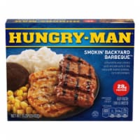 Hungry-Man Smokin' Backyard Barbeque Frozen Meal Perspective: Main