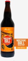 No-Li Wrecking Ball® Imperial Stout Beer Single Bottle Perspective: Main