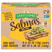 Sanissimo® Salmas® Salted Oven Baked Corn Crackers Perspective: Main