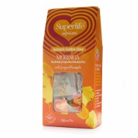 Superlife Moringa Infused Tea | Turmeric Golden Glow Flavor | Fruit Infusion | 15 Tea Bags