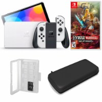 Nintendo Switch OLED in White with Zelda:Hyrule & Accessories