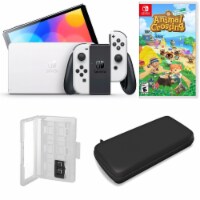 Nintendo Switch OLED in White with Animal Crossing & Accessories