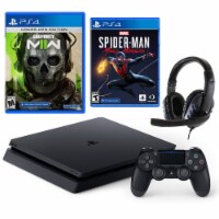 PS 4 Slim 1TB Call of Duty: Modern Warfare II Core Bundle with Spider-Man & Wired Headset