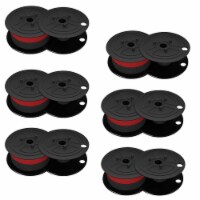 Noa Store 6 Red Black Calculator Ribbons Comp. Canon MP11DX MP-11DX