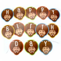 Prime Party Bob Ross and Friends Birthday Banner