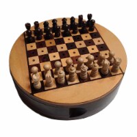 WE Games Best Value Tournament Chess Set, Black Board, Pieces, Bag,  Instructions, 1 unit - Kroger